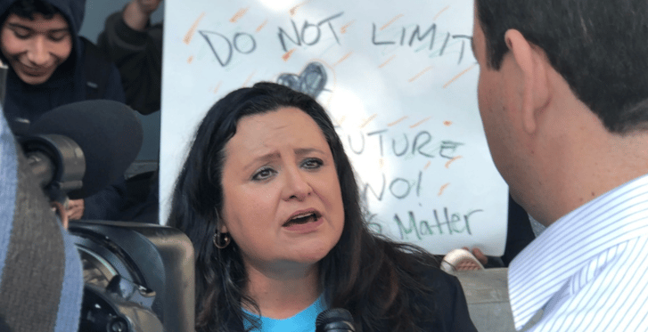 ICYMI: Myrna Castrejón Speaks During Rally In Front of LAUSD Headquarters