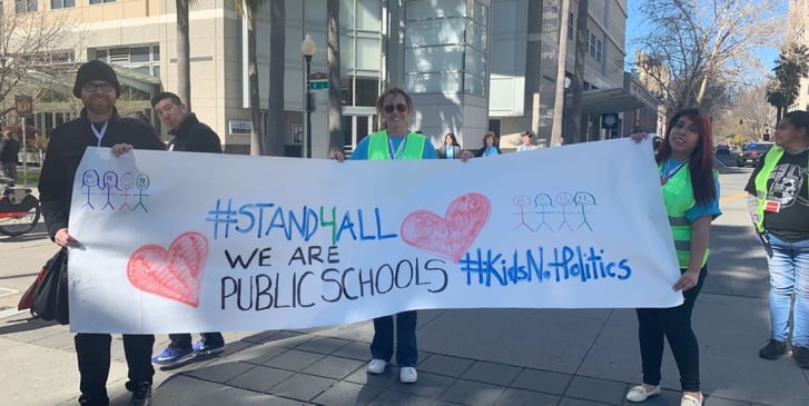 #Stand4All Students Rally: One Week Later